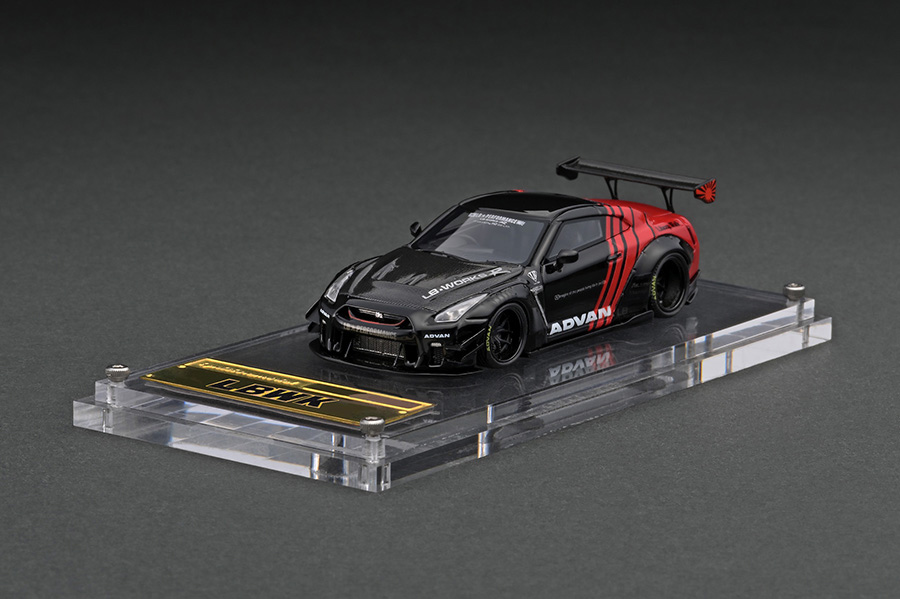 IG2371 1/64 LB-WORKS Nissan GT-R R35 type 2 Black / Red | LINE UP