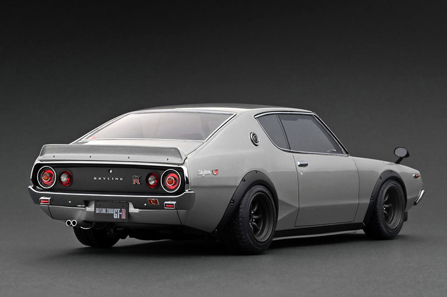 IG3452 1/18 NISSAN Skyline 2000 GT-R (KPGC110) Silver | LINE UP