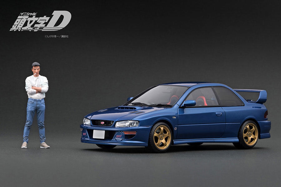 IG3538 1/18 INITIAL D SUBARU Impreza WRX type R STi Version V (GC8