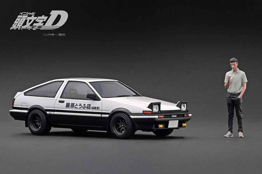IG3659 1/18 INITIAL D Toyota Sprinter Trueno 3Dr GT Apex(AE86