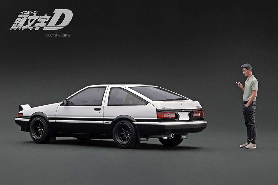 IG3659 1/18 INITIAL D Toyota Sprinter Trueno 3Dr GT Apex(AE86