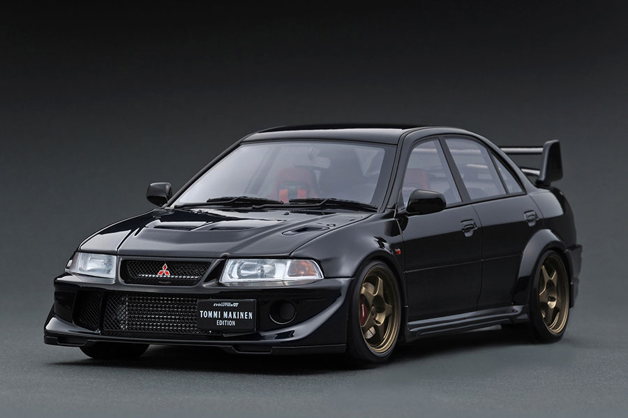 IG3682 1/18 Mitsubishi Lancer Evolution VI GSR T.M.E (CP9A) Black