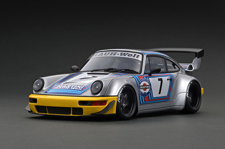 IG3006 1/18 RWB 964 Silver/Yellow With Engine | LINE UP | [公式