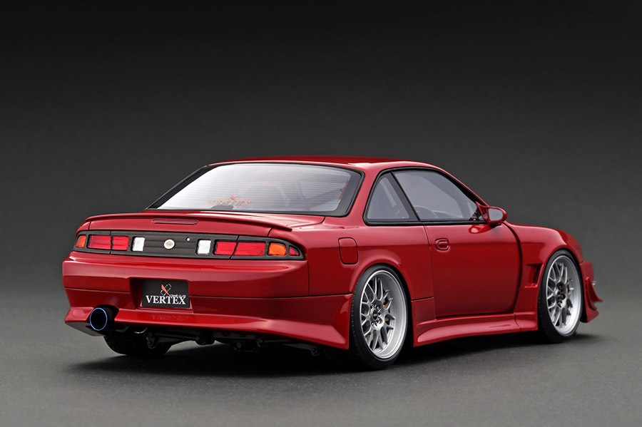 IG3083 1/18 VERTEX S14 Silvia Red With Engine | LINE UP | [公式