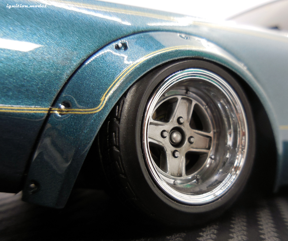 IG3216 LB-WORKS Kenmeri 2Dr Blue Green Metallic – ignition model