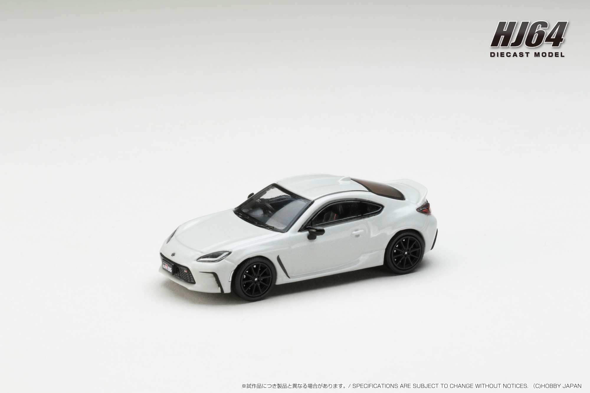 Hobby Japan HJ644048W Toyota GR86 RZ With Genuine Optional Rear