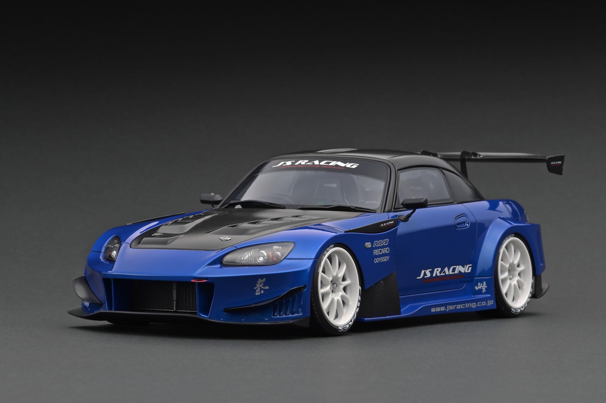 IG2012 J'S RACING S2000 (AP1) Blue Metallic – ignition model