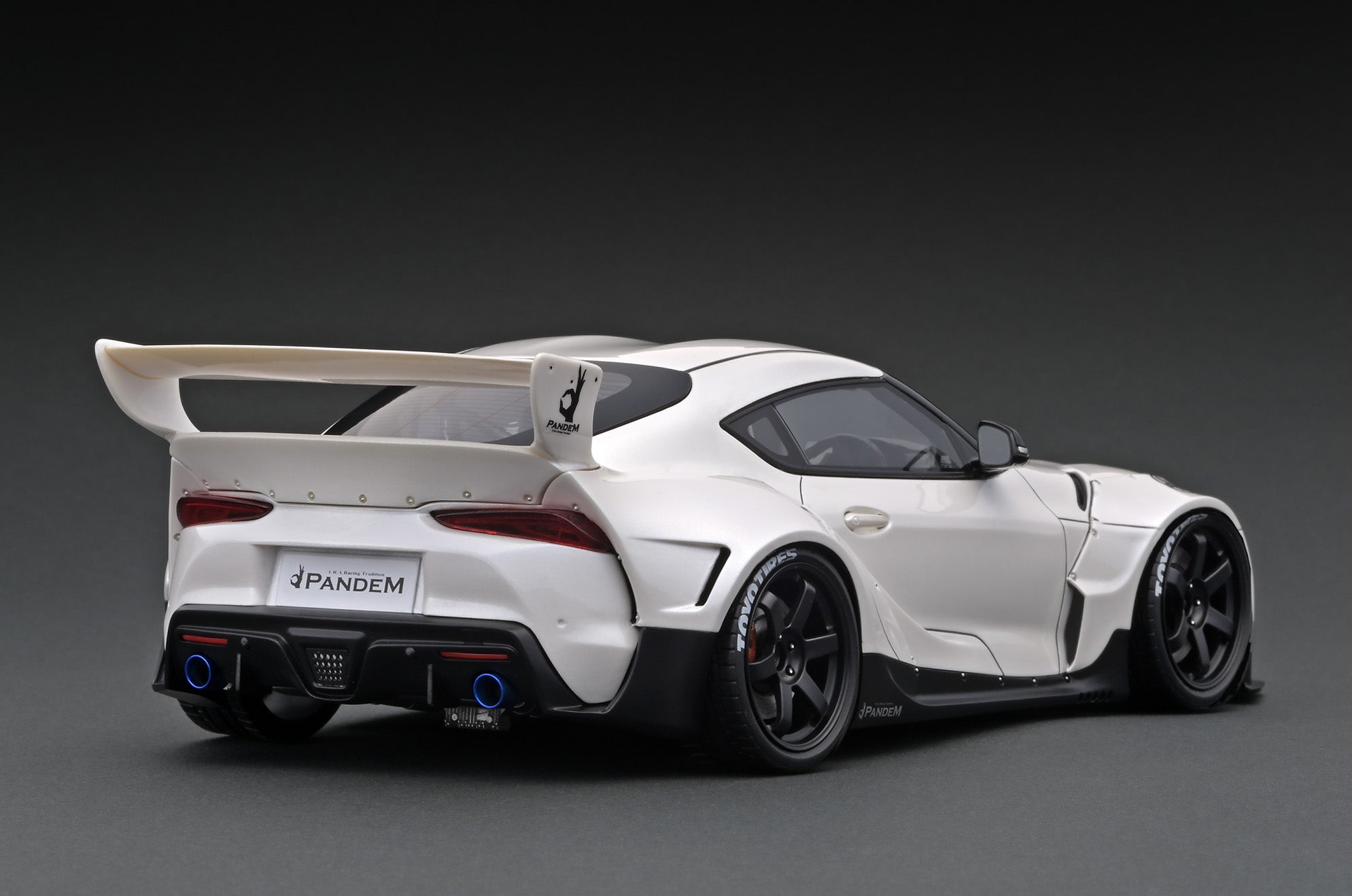 IG2036 PANDEM Supra (A90) Pearl White – ignition model