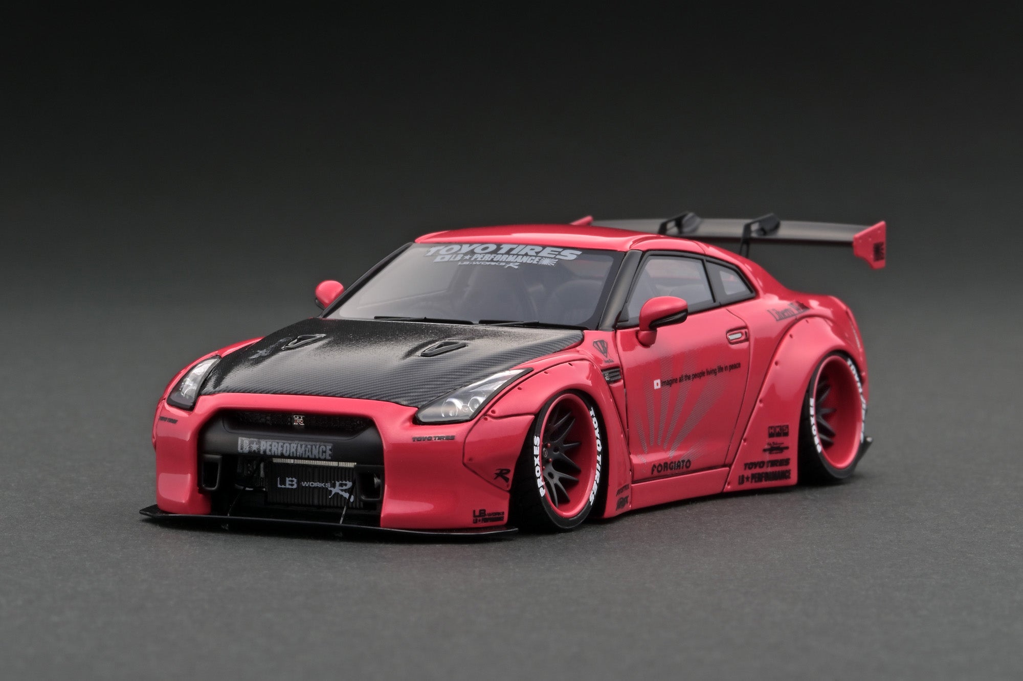 IG2271 LB-WORKS GT-R (R35) Pink Metallic – ignition model