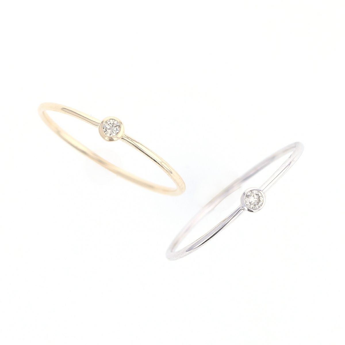 K10 YG/WG ダイヤモンド ネックレス | IKEDAジュエリーオンライン