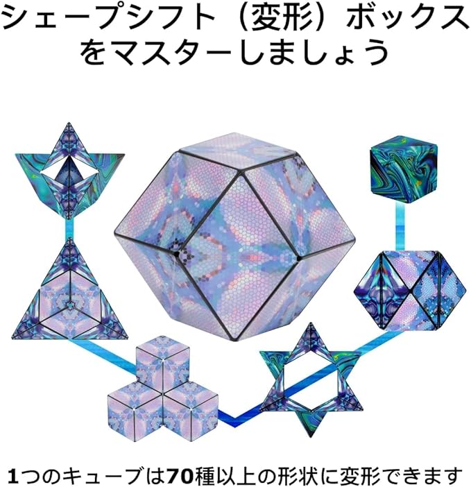 SHASHIBOシェイプシフトボックス - 受賞歴あり、特許取得のフィ