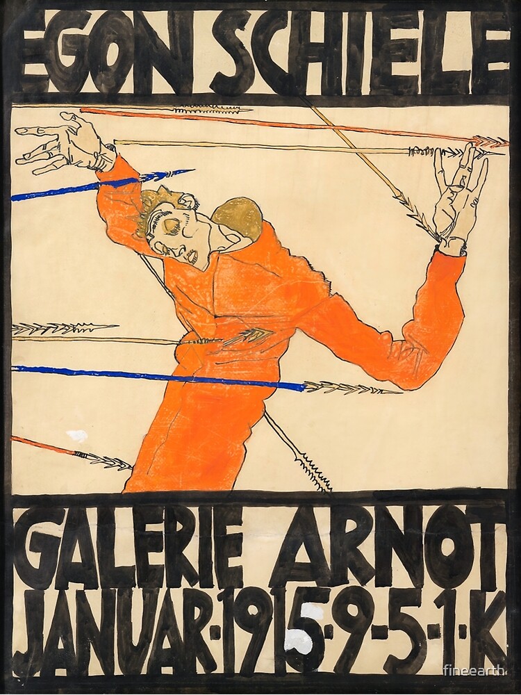 Egon Schiele Exhibition Poster