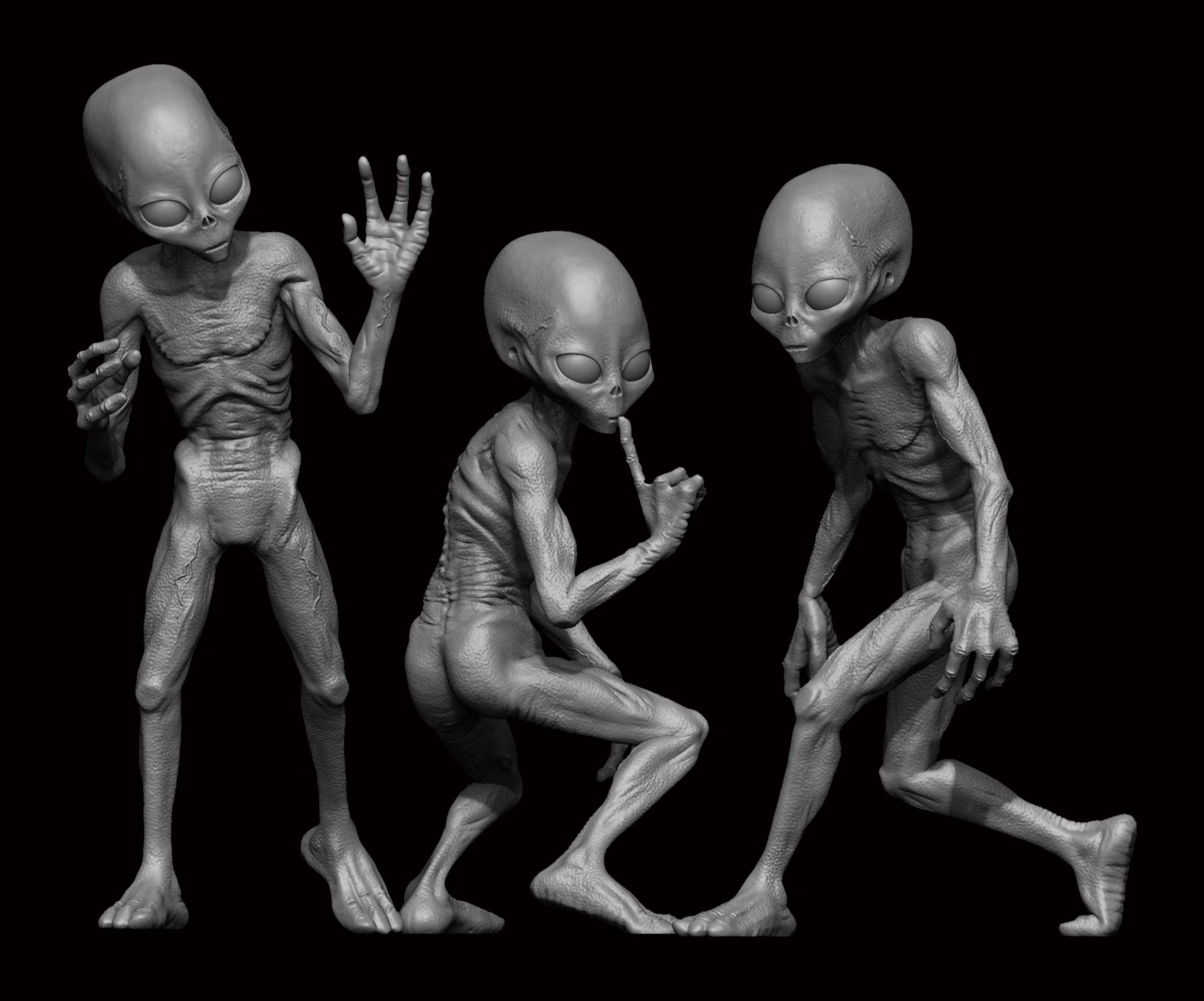 IONGREY ALIENS 1/35 - ION