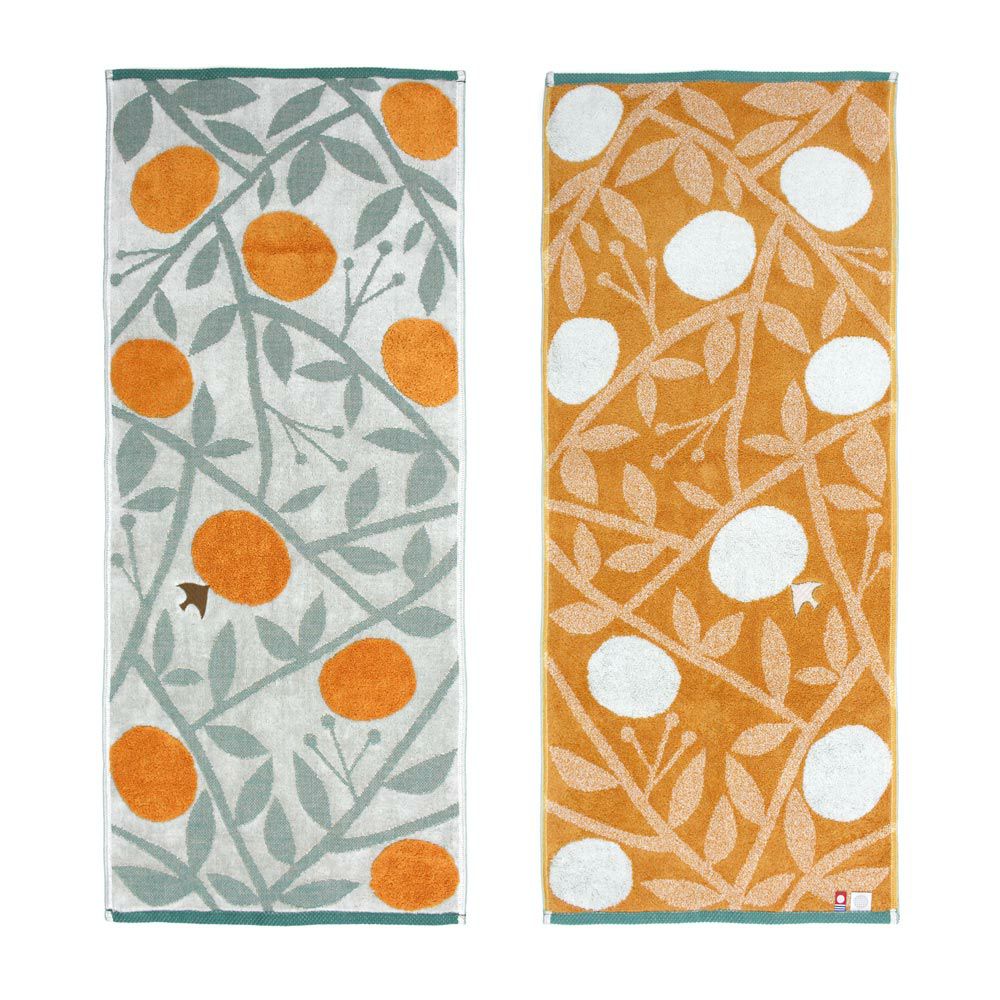 mikan-ミカン』フェイスタオル | 今治タオル取り扱い専門店「伊織