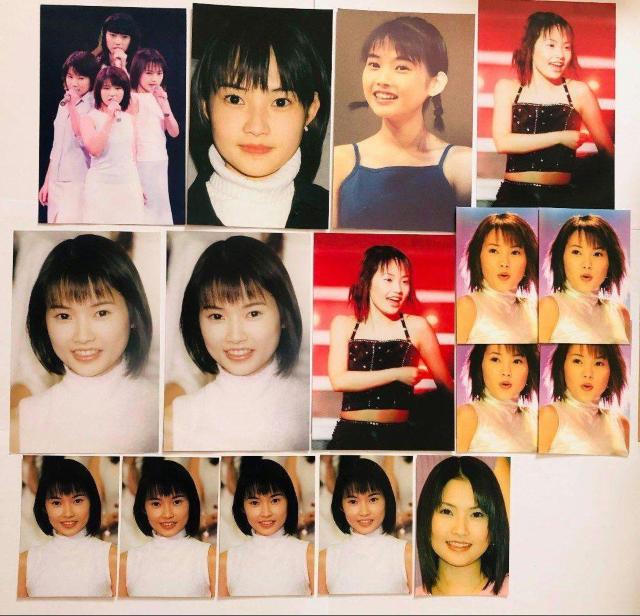 モーニング娘/安倍なつみ 両面BIGブロマイド 写真 16枚セット☆:安倍