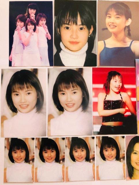 モーニング娘/安倍なつみ 両面BIGブロマイド 写真 16枚セット☆:安倍