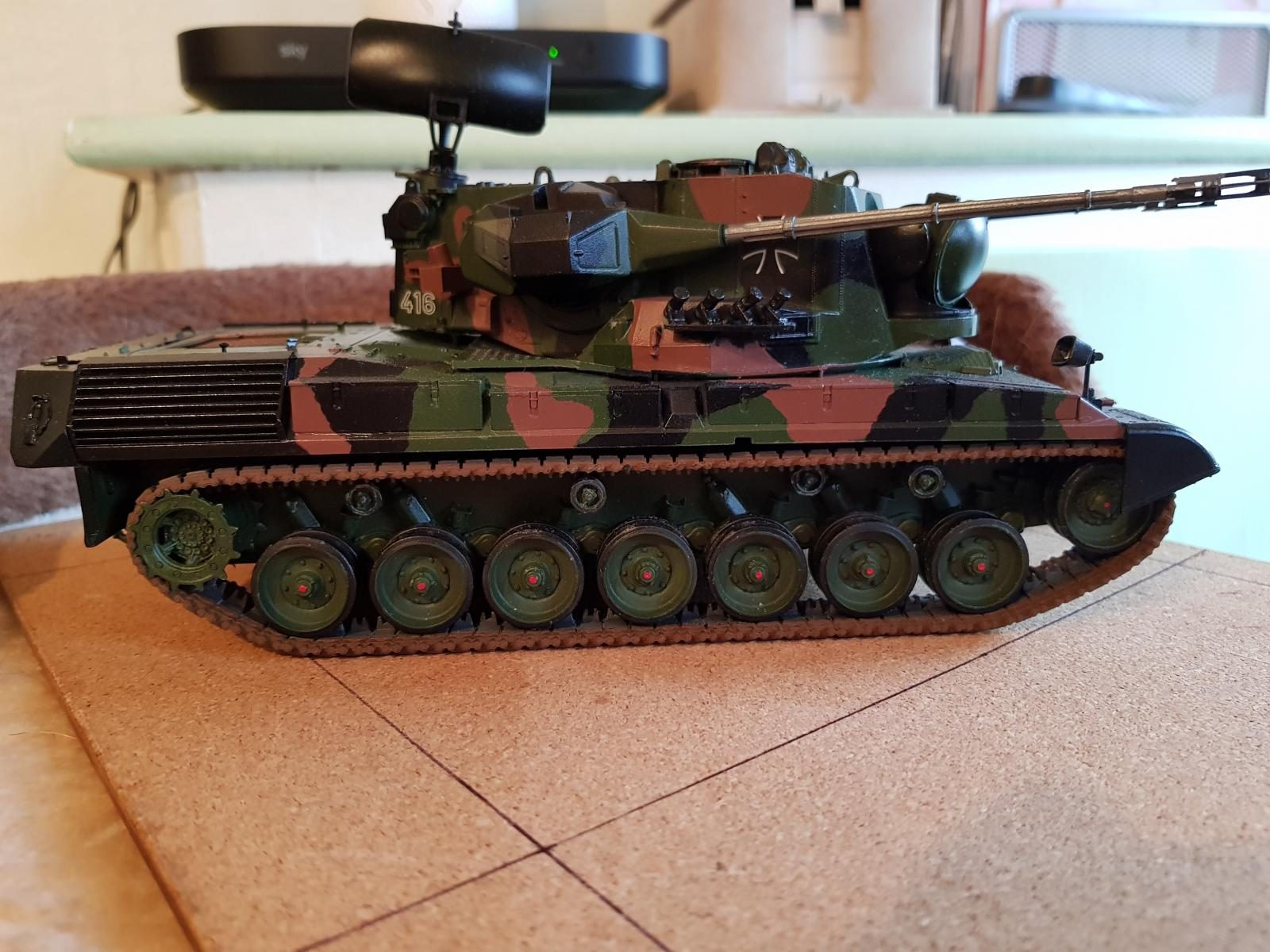 1/35 Tamiya Flakpanzer Gepard - iModeler