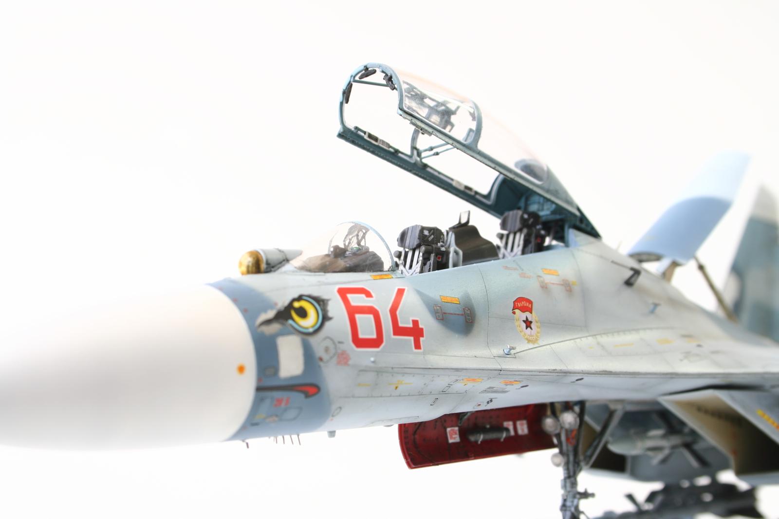 SU-27UB Flanker; GWH 1:48 - 1/48 Great Wall Hobby Su-27 - iModeler