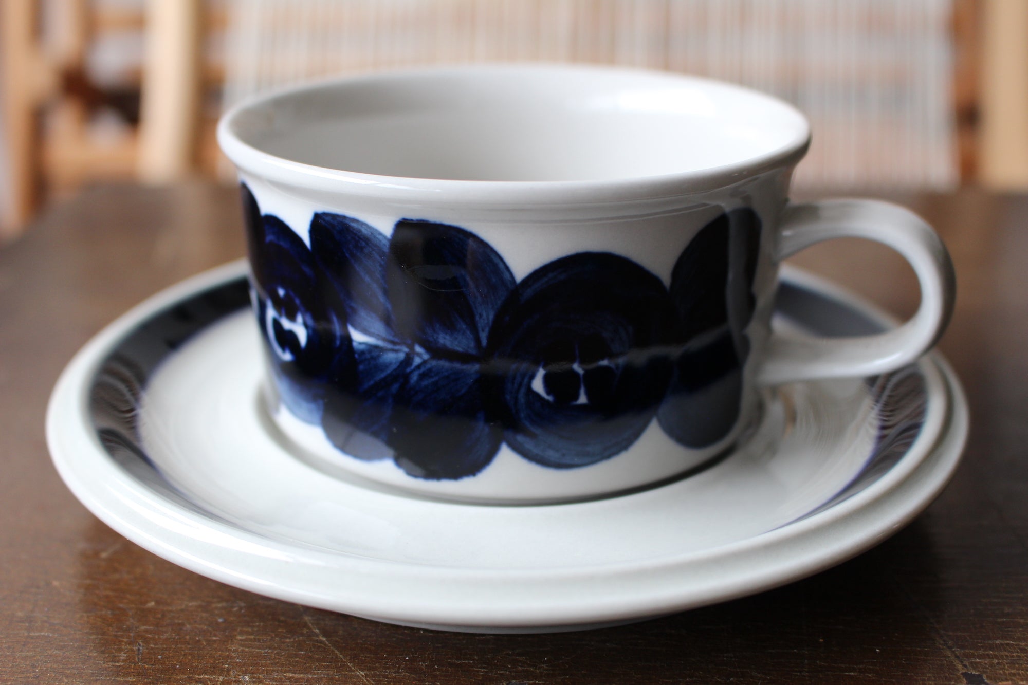 アラビア／ARABIA アネモネ／Anemone ティーカップ&ソーサー No.② – Imaya