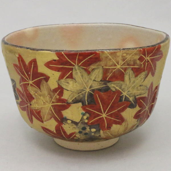 茶道具　南口閑粋　乾山金泥老松茶碗（桐箱付） 乾山 老松 茶碗 | 南口閑粋/ミナミグチカンスイ | 三越伊勢丹