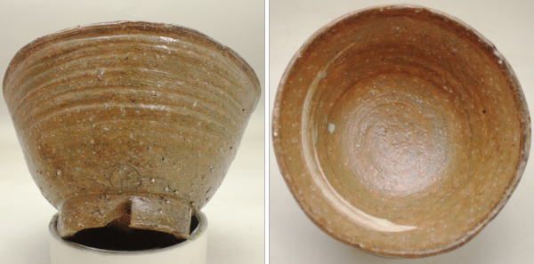 茶器/茶道具 抹茶茶碗】 井戸茶碗 出雲焼き 刷毛目 伊羅保（イラホ