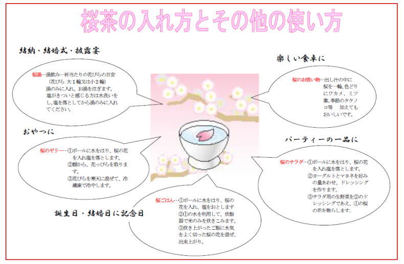 桜茶】 さくら茶（桜湯） 約28g入り 玉露園製 （サクラ湯・さくら湯