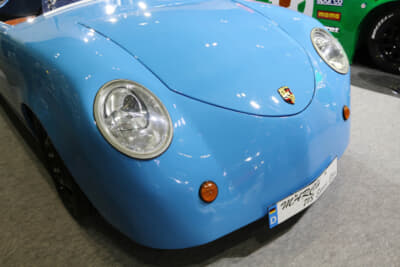 日産「マーチ」で「ポルシェ356」ルック!? 朽ちかけていたカスタムカー