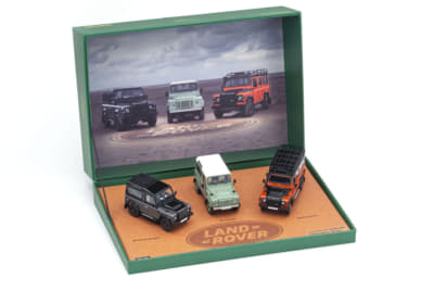 無骨なデザインが格好いい！ 「1/43 ランドローバー ディフェンダー