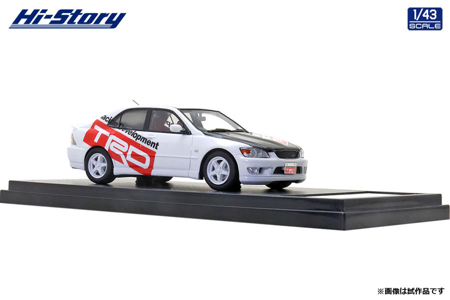TRDカラーも登場！ 1/43スケール「トヨタ・アルテッツァ RS200 TRD」が