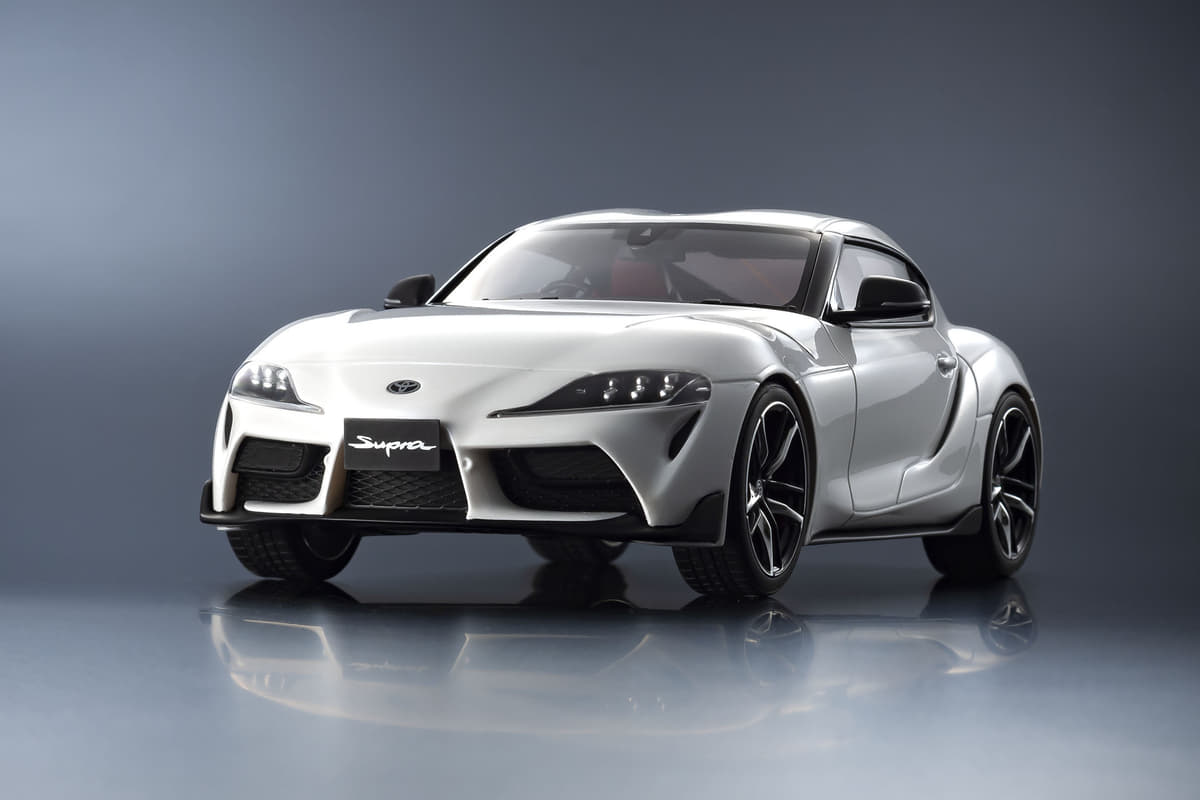 人気の京商SAMURAI最新作！ トヨタGRスープラ第2弾としてホワイトが