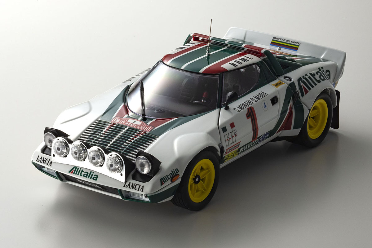14年ぶりに改良！ 京商から1/18スケール「ランチア ストラトスHF
