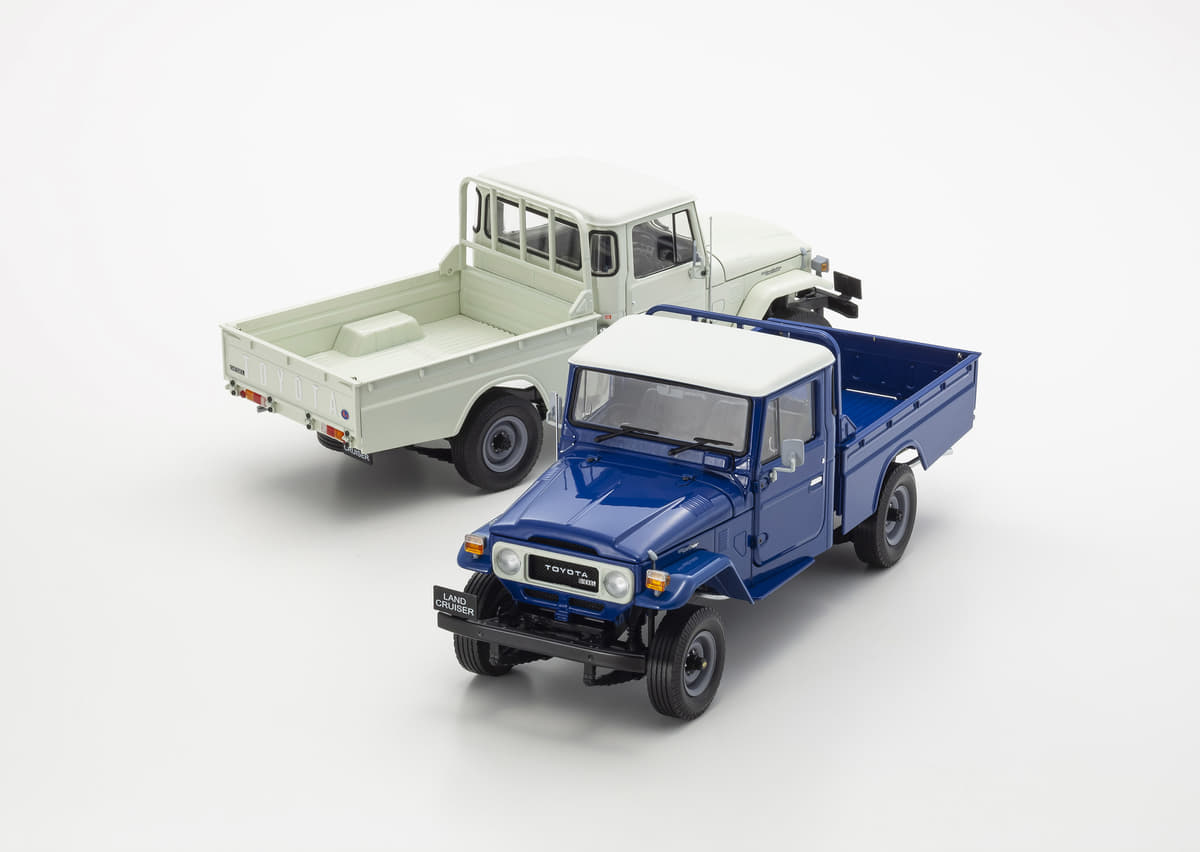 京商1/18スケール「トヨタ・ランドクルーザー40」に新色登場！ ブルー