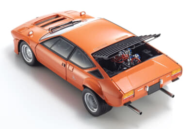 13年ぶりに再販決定！ ランボルギーニ「ウラッコ」京商1/18スケールは