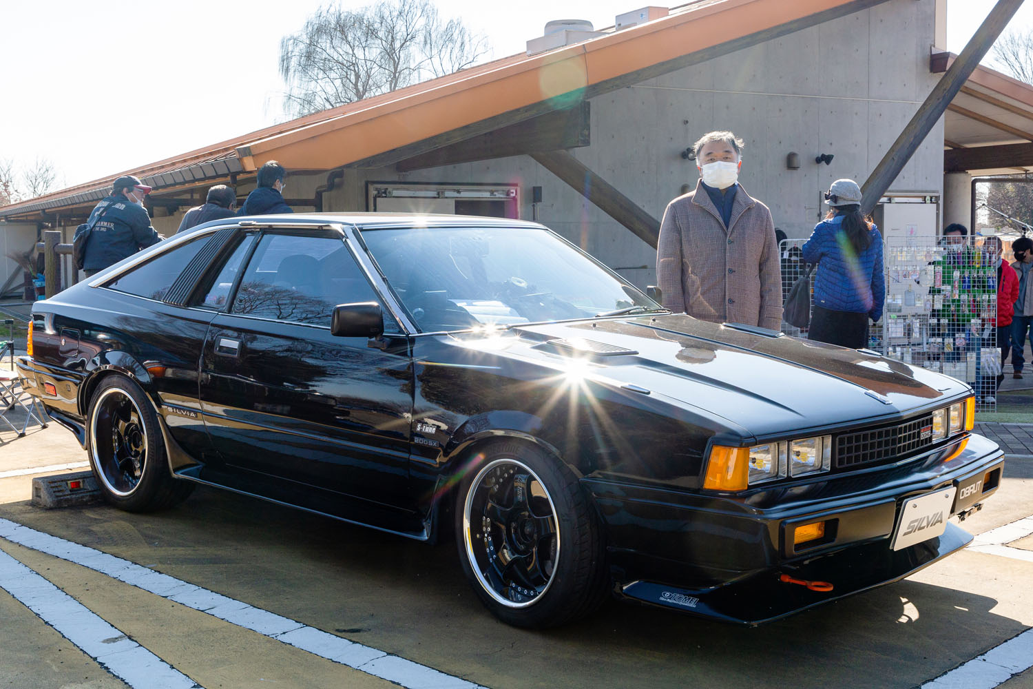 日産3代目「シルビア」にS13用「SR20DET」エンジンを搭載！ 若い頃の