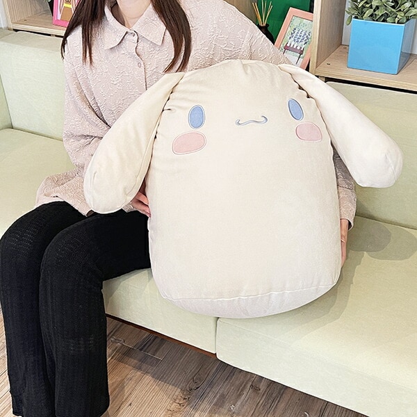 サンリオ シナモロール くつろぎシナモン ビーズクッション 大きい