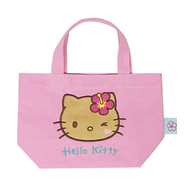 サンリオ ハローキティ 日焼けシリーズ ミニトート ピンク バッグ 平成