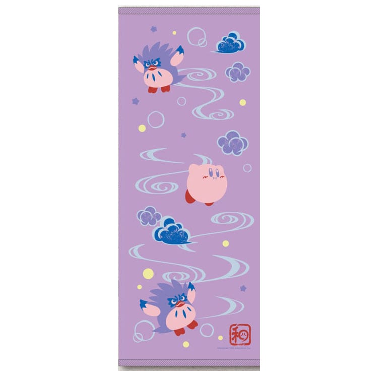 星のカービィ ガーゼフェイスタオル(流水文/クー) ふわふ和