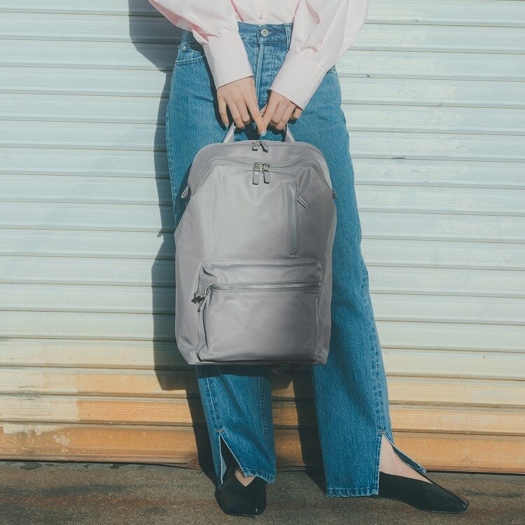 リュックサック ビジネスバッグ ママ A4 14インチ PC収納 W& ポッケス2