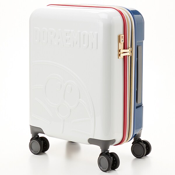 DORAEMON/ドラえもん】 エンボス キャリーケース 33L(39L) | サックス