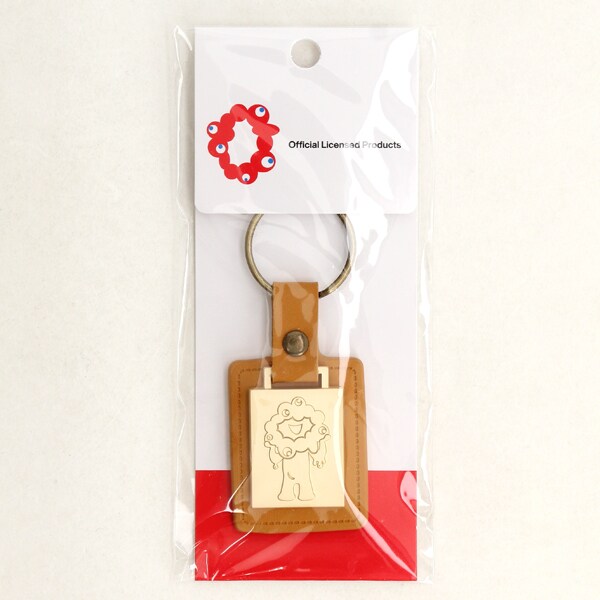 EXPO2025 ミャクミャク PUレザーキーホルダ ゴールド | 2025大阪・関西