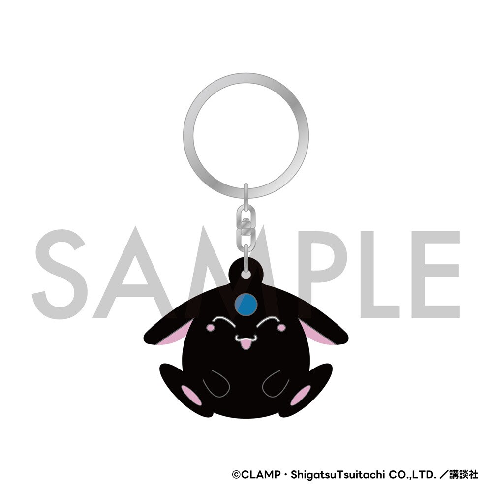 xxxHOLiC】モコナ立体ラバーキーホルダー(黒) | アニメキャラクター