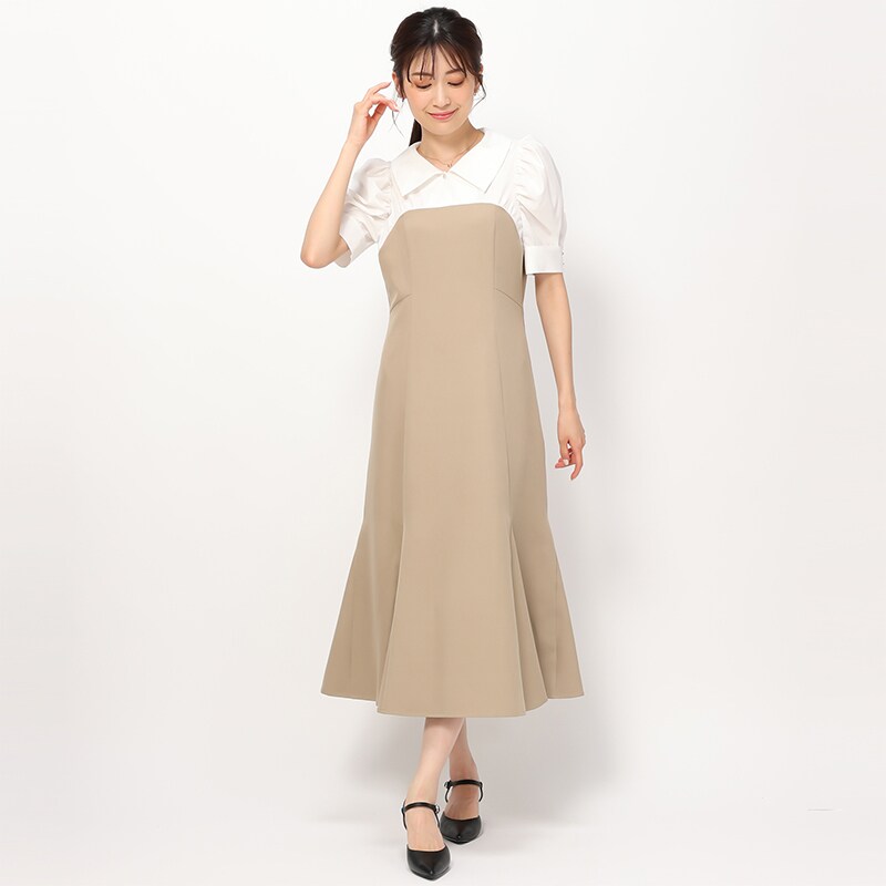 秋冬新作】ビスチェドッキングワンピース/MM437403 | ミッシュマッシュ