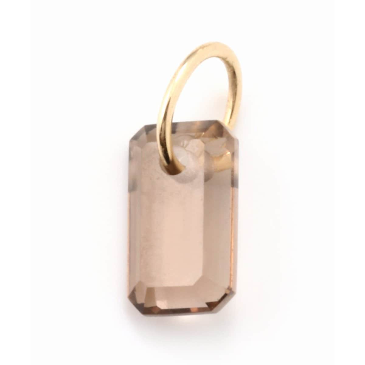 チャーム スモーキークォーツスクエア | リラバイスピック＆スパン