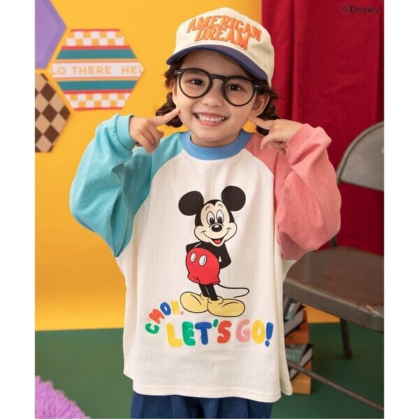 リンク】ディズニーキャラクター/ラグランTシャツ | ブリーズ(BREEZE