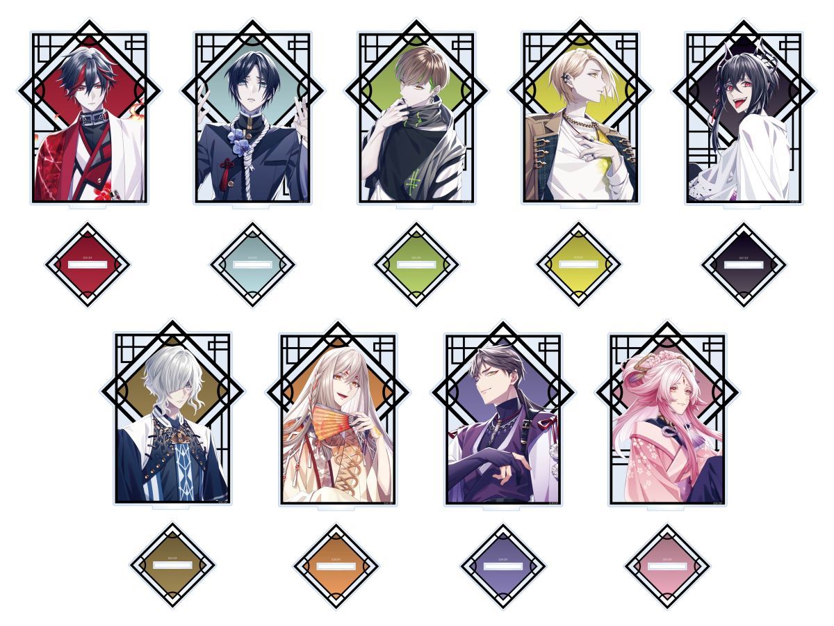 9 R.I.P.】アクリルスタンド-特装版ver-(全9種) | オトメイト(Otomate