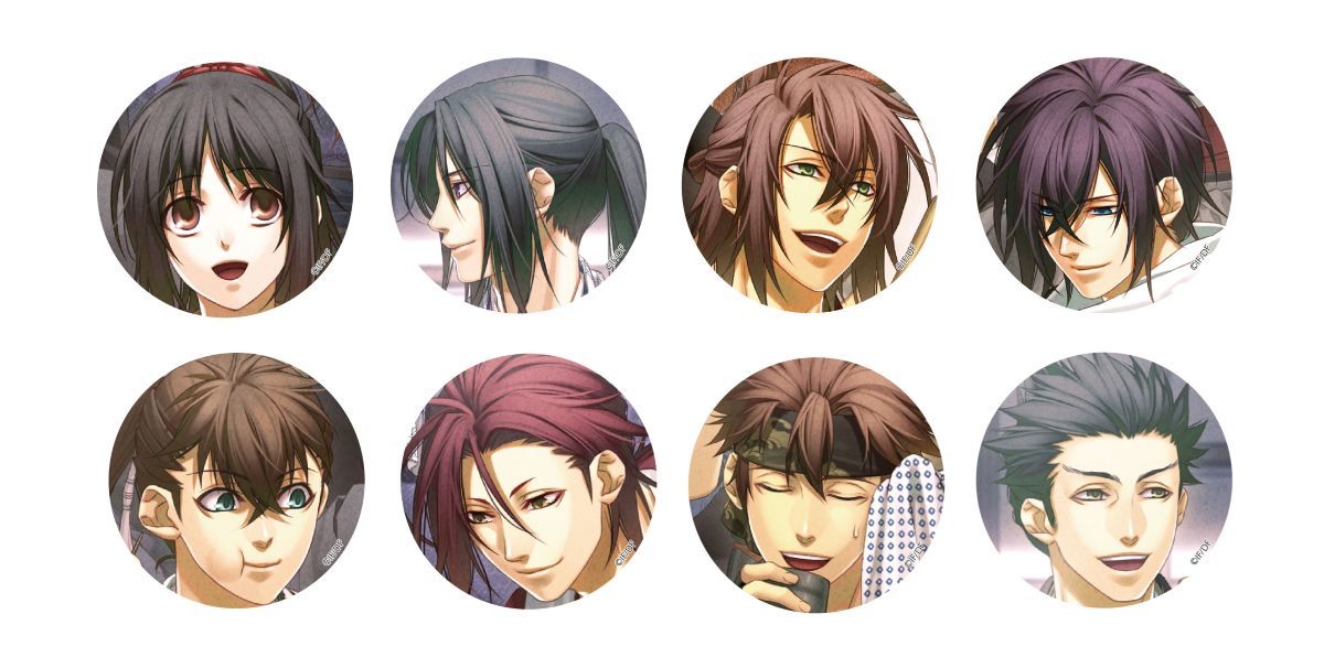 薄桜鬼 真改 万葉ノ抄】缶バッジ-特装版ver-(ランダム全8種