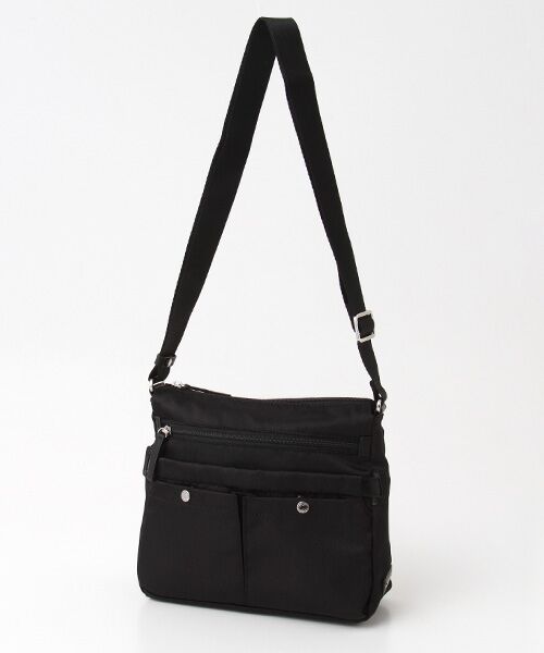 セール】 フロントポケット スクエアナイロンショルダー Sサイズ