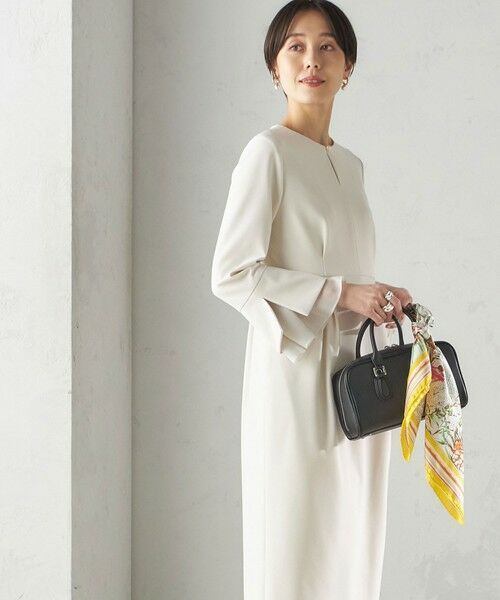 セール】 重ね着 デザイン ダブル クロス ワンピース（セレモニー対応