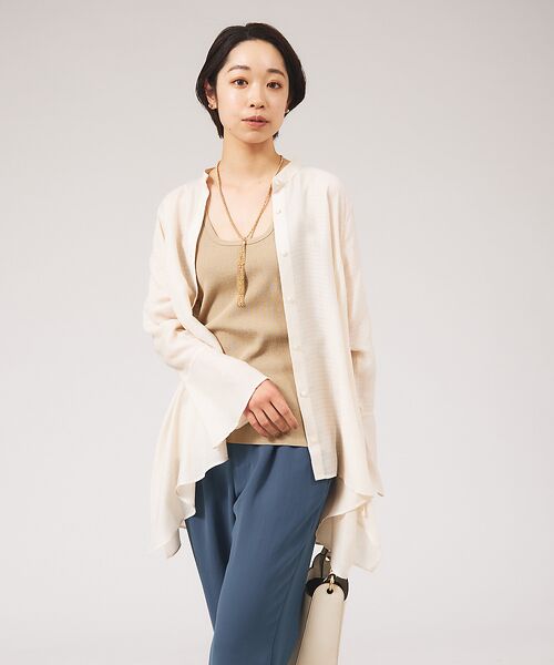 セール】 エアリージャガードブラウス （シャツ・ブラウス）｜qualite