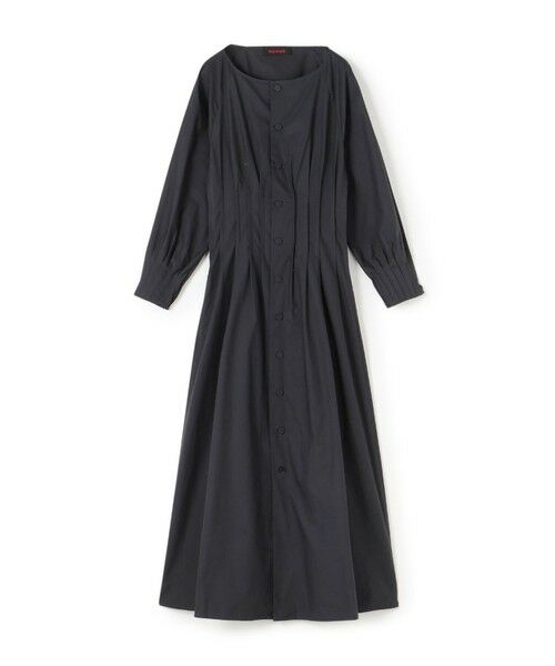 コットンシルクタイプライター ワンピース （ロング・マキシ丈